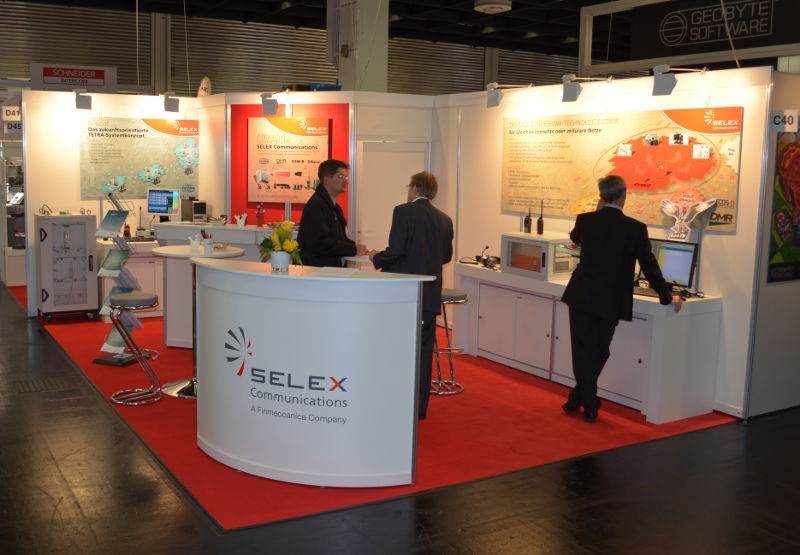 Stoisko Selex podczas PMRExpo 2011 fot. Mariusz Waruszewski