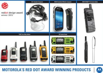 Produkty Motorola, kt&oacute;re otrzymały nagrodę red dot
