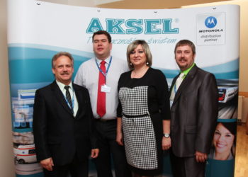 Zesp&oacute;ł Aksel na Road Show MOTOTRBO w Radomiu