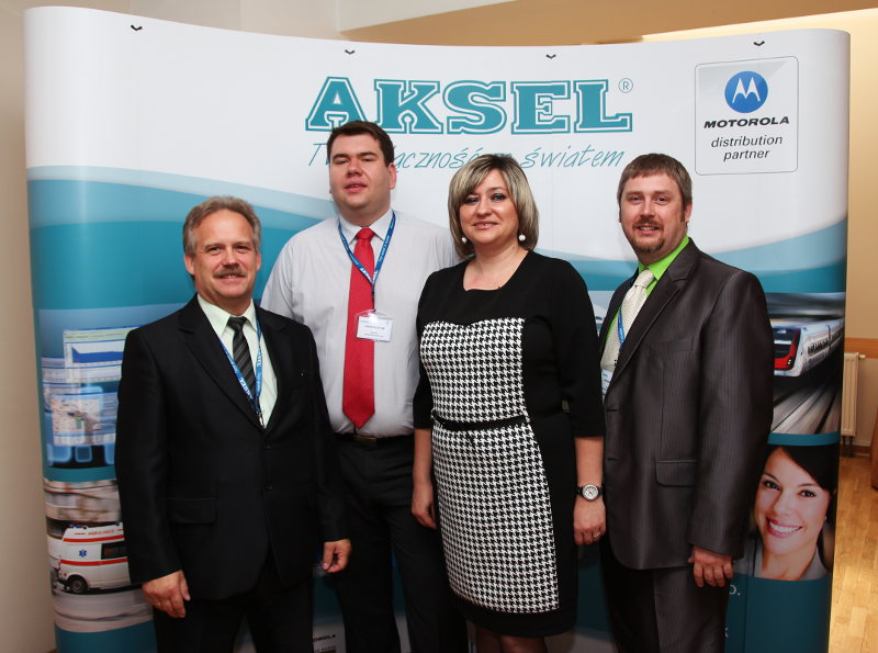 Zesp&oacute;ł Aksel na Road Show MOTOTRBO w Radomiu