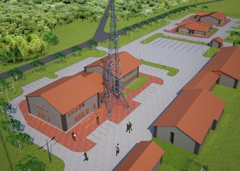 Wizualizacja przejścia granicznego w Siemian&oacute;wce