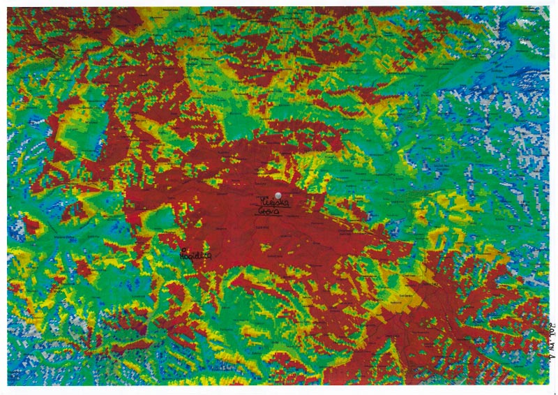 Mogielnica zasięg po umieszczeniu nowego radioprzemiennika