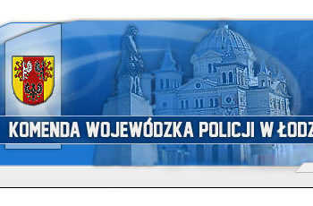 Logo KWP w Łodzi