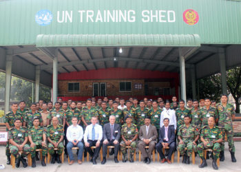 Uczestnicy szkolenia w Dhace