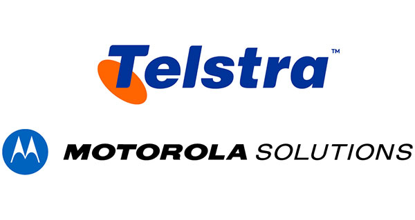 Loga firm Telstra i Motorola Solutions