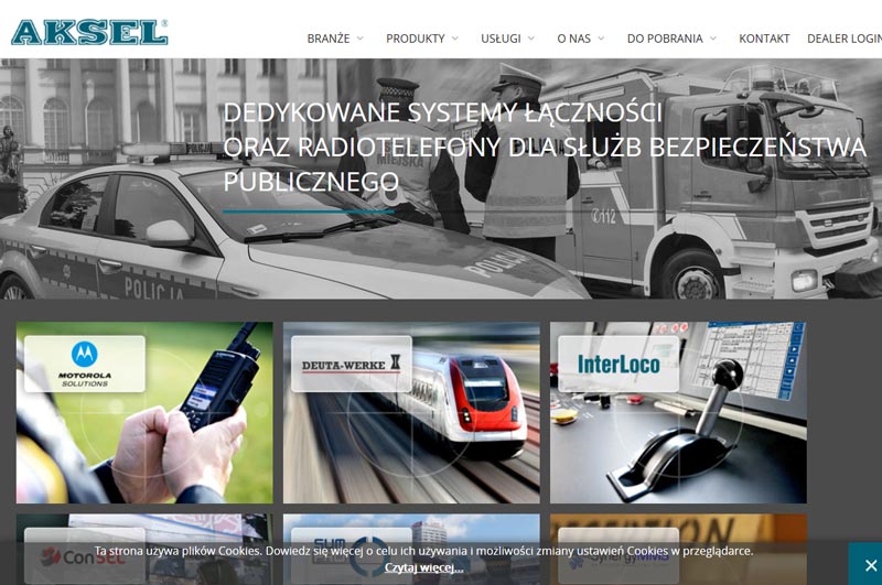 Kliknij aby przejść do witryny www.aksel.com.pl