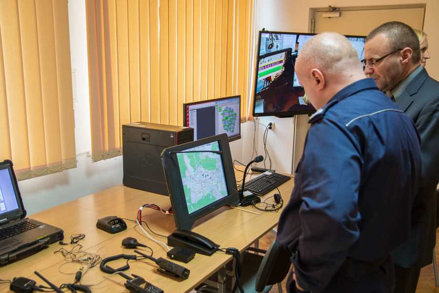 Sprzęt teleinformatyczny dostarczony do KWP Bydgoszcz przez Siltec/DGT
