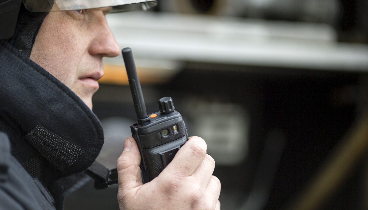 strazak-radiotelefon