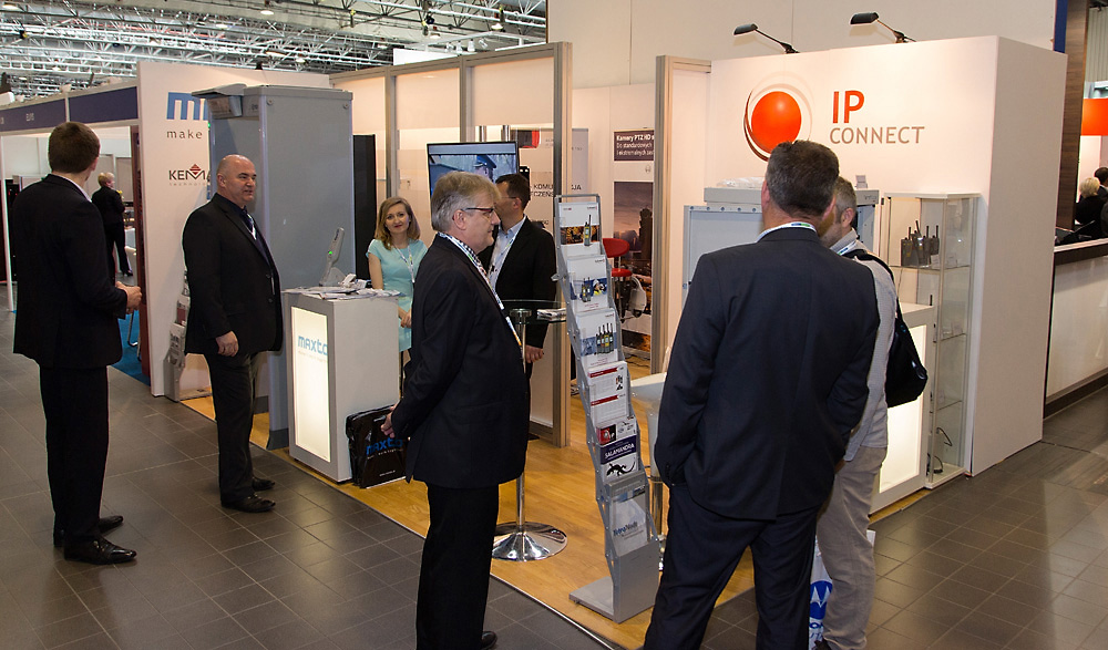 Stoisko IP Connect podczas Europoltech 2015